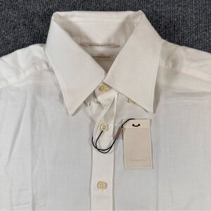 NEW SuitSupply Purple Line Men’s Slim Fit Casual Button Down Cotton Shirt 38/15